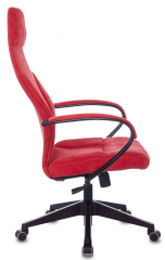 Кресло руководителя Бюрократ CH-608Fabric красный Velvet 88