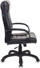 Кресло офисное Бюрократ KB-10 Атлант черный экокожа