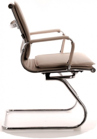 Офисное конференц-кресло Everprof Nerey CF экокожа бежевая