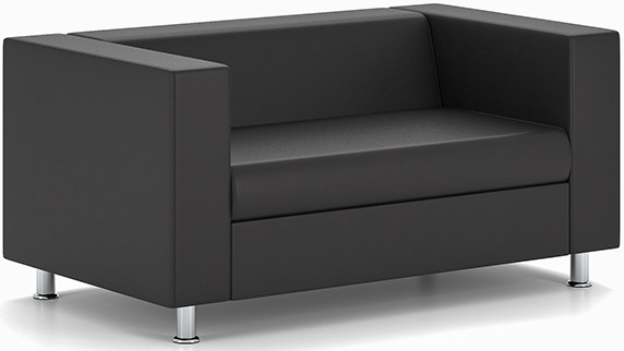 Диван офисный двухместный Алекто