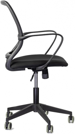 Компьютерное кресло Хэнди М-806 BLACK PL черный ткань/сетка