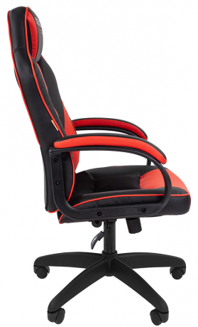 Игровое кресло Chairman Game 17 черный/красный