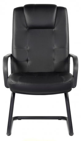 Конференц-кресло UTFC Кендо К-41 В/п пластик кожа черный