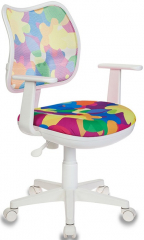Детское компьютерное кресло Бюрократ CH-W797 мультиколор Abstract сетка/ткань