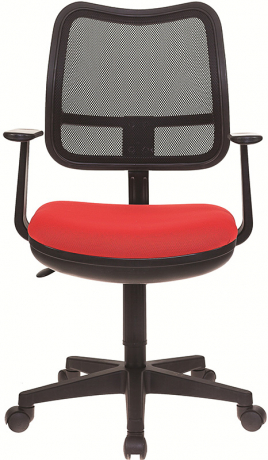 Компьютерное кресло Бюрократ Ch-797AXSN черный/красный сетка/ткань