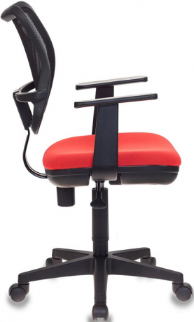 Компьютерное кресло Бюрократ Ch-797AXSN черный/красный сетка/ткань