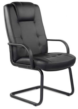 Конференц-кресло UTFC Кендо К-41 В/п пластик экокожа черный