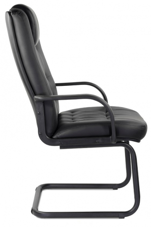 Конференц-кресло UTFC Кендо К-41 В/п пластик экокожа черный