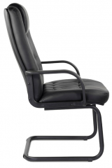Конференц-кресло UTFC Кендо К-41 В/п пластик экокожа черный
