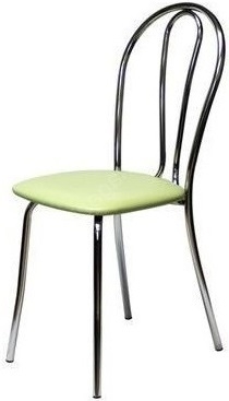 Стул для кухни Венус хром экокожа фисташковая