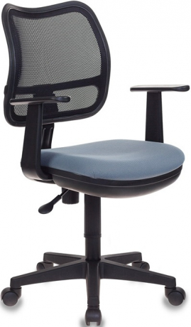 Компьютерное кресло Бюрократ Ch-797AXSN черный/серый сетка/ткань