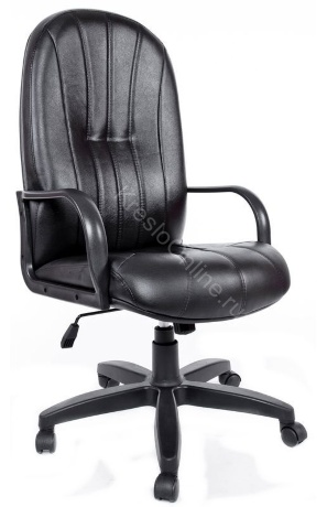Кресло офисное Вега Стандарт экокожа черная