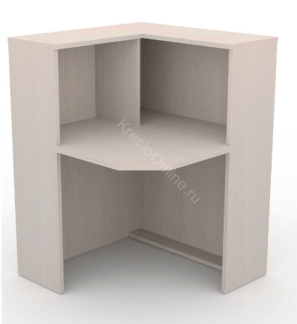 Ресепшн прямая угловая секция Арго А-555 (90*90*122) левая