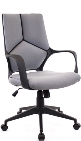 Компьютерное кресло Everprof Trio Black LB T серая ткань