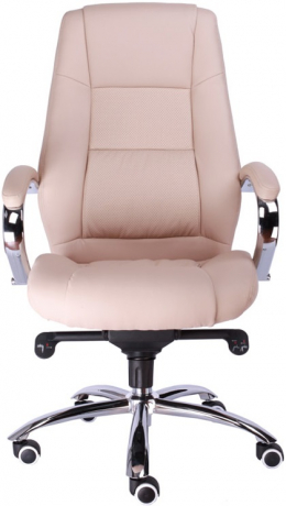 Кресло руководителя Everprof Kron M кожа бежевая