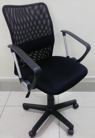 Компьютерное кресло Комфорт Арфа ткань черная