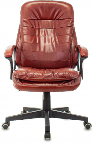 Кресло руководителя Бюрократ T-9950LT коричневый Boroko-37