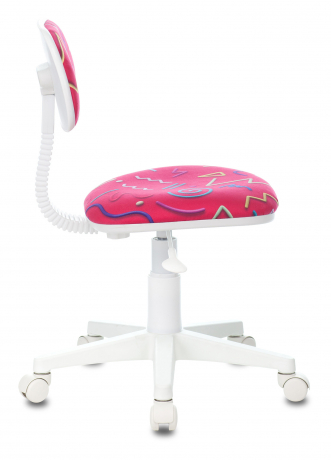 Детское компьютерное кресло Бюрократ CH-W201NX малиновый Sticks 05