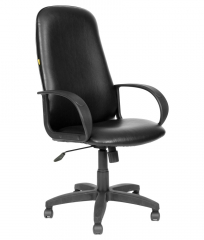 Кресло офисное Chairman 279 экокожа черный