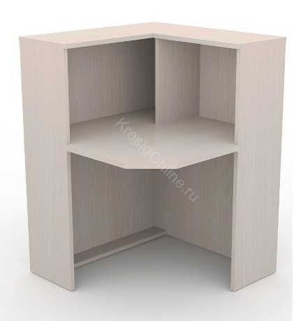 Ресепшн прямая угловая секция Арго А-556 (90*90*122) правая
