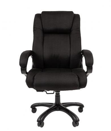Офисное кресло руководителя Chairman 410 ткань черный