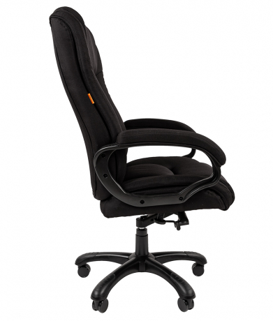 Офисное кресло руководителя Chairman 410 ткань черный
