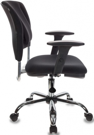 Компьютерное кресло Бюрократ CH-323AXSN ткань черный