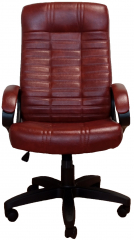 Компьютерное кресло Атлант Ультра SOFT кожа коричневая