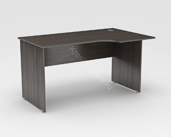 Стол офисный эргономичный прямой P-34 правый (1350/514х830/650х734)