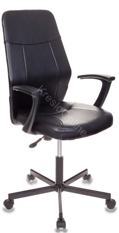 Компьютерное кресло Бюрократ CH-605 черный экокожа