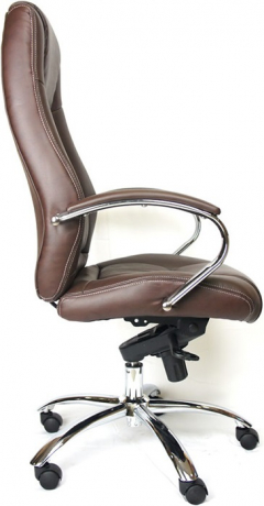 Кресло руководителя Everprof Kron M экокожа коричневая