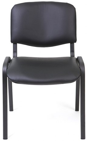 Стул офисный ИЗО экокожа черный