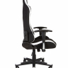 Игровое кресло Norden Lotus EVO черно-белая ткань