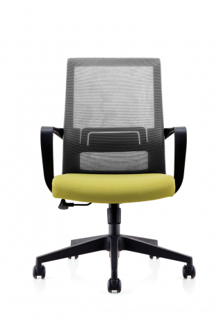 Офисное кресло Norden Интер LB зеленый/серая сетка