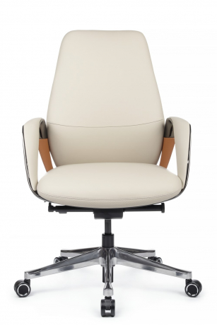 Кресло RV DESIGN Napoli-M бежевый/кэмел 