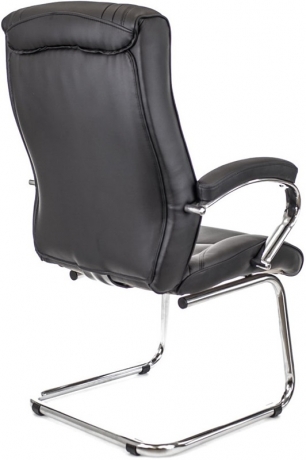 Офисное конференц-кресло Everprof King CF экокожа черная