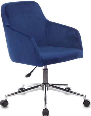 Компьютерное кресло Бюрократ CH-380SL ткань сапфировый