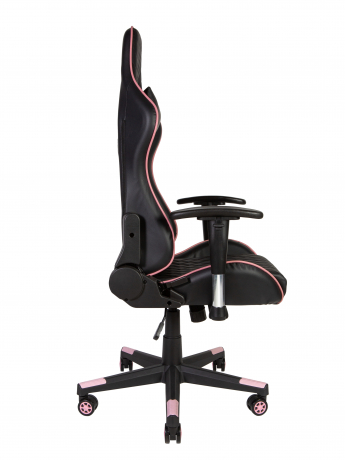 Игровое кресло Norden Lotus GTO черная экокожа фиолетовая окантовка