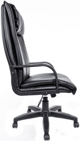 Кресло офисное Артекс Стандарт М-РР экокожа черная