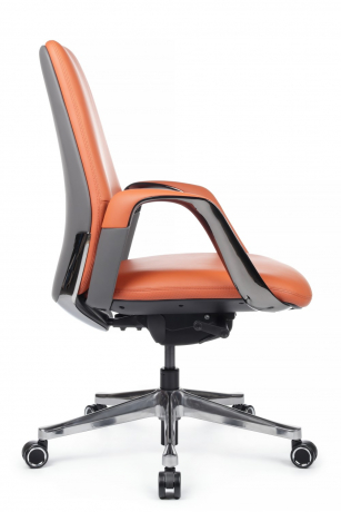 Кресло RV DESIGN Napoli-M оранжевый/серый