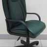 Кресло офисное Шеф Стандарт экокожа зеленая