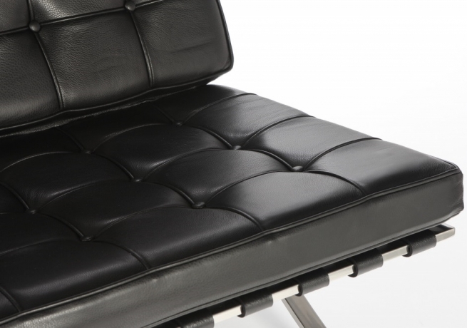 Диван офисный Everprof Barcelona 2 экокожа черная