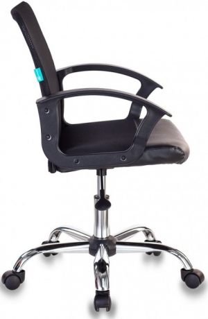 Компьютерное кресло Бюрократ CH-590SL черный экокожа/сетка