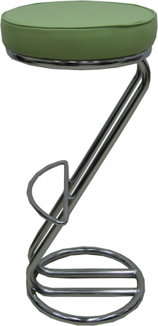 Барный стул Зета экокожа фисташковая