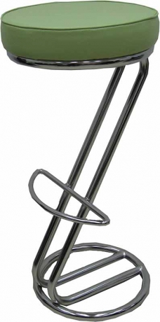 Барный стул Зета экокожа фисташковая