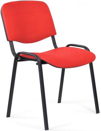 Стул офисный ИЗО ткань красная