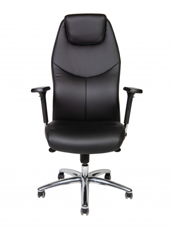 Кресло руководителя Norden Леман черная экокожа