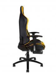 Игровое кресло Norden Lotus GTS реклайнер черно-желтая экокожа