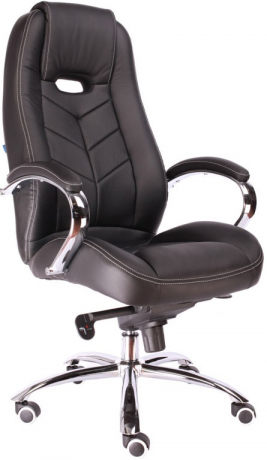 Кресло руководителя Everprof Drift M экокожа черная