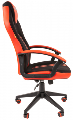 Игровое кресло Chairman Game 26 черный/красный